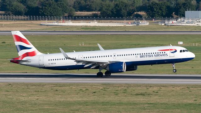 G-NEOR:Airbus A321:British Airways